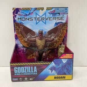 NEW MonsterVerse Godzilla King of the Monsters Rodan Action Figure W/ Tank